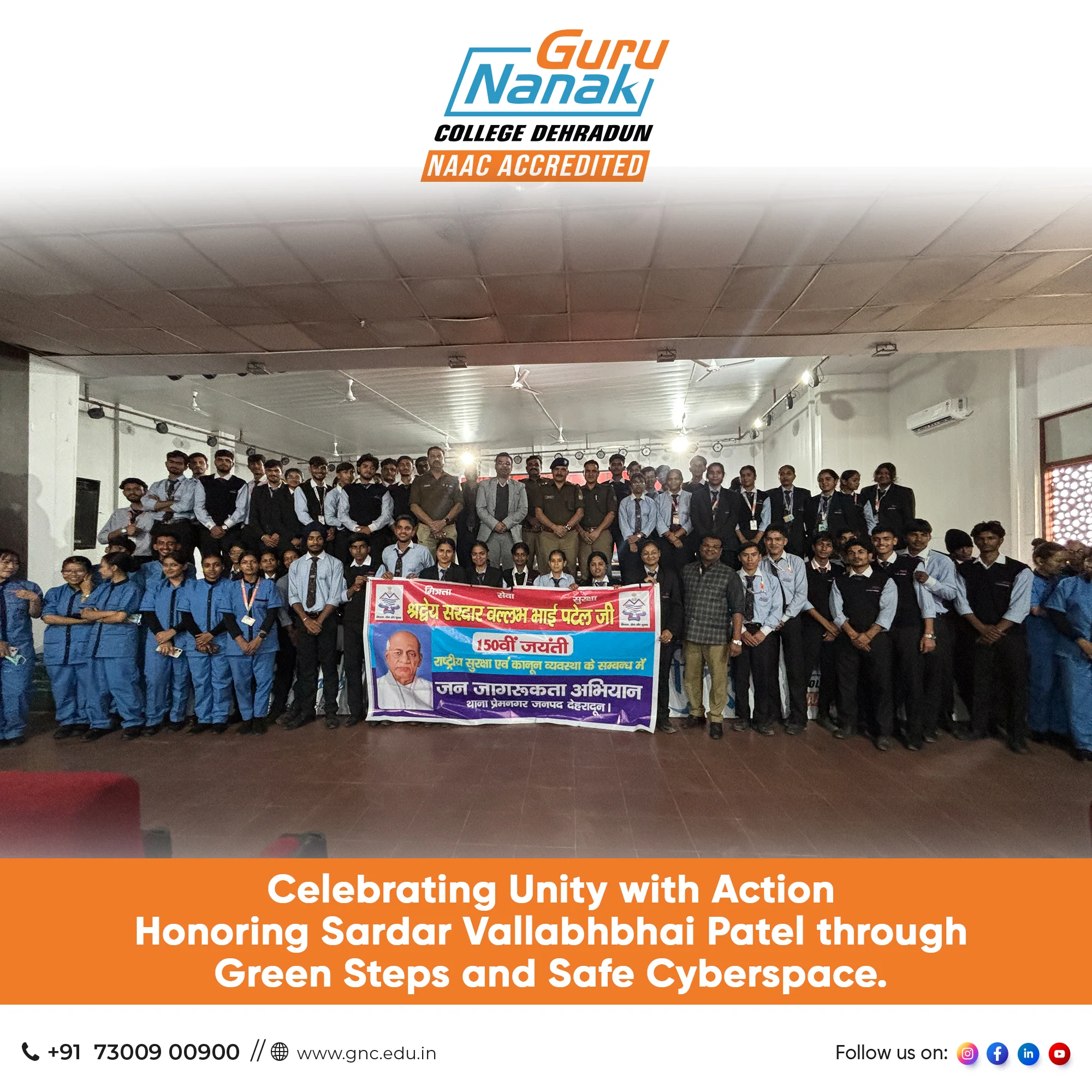 Celebrating the 150th Birth Anniversary of Sardar Vallabhbhai Patel